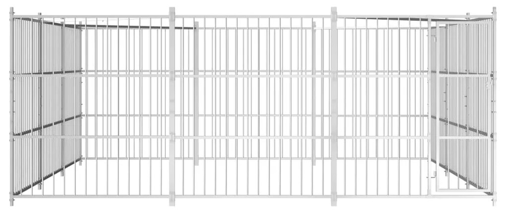 Canile da esterno 450x450x185 cm