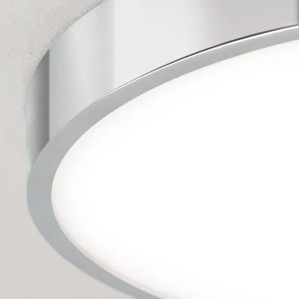 Orion DL 7-657/28-Plafoniera LED BULLY LED/28W/230V diametro 28 cm cromo lucido