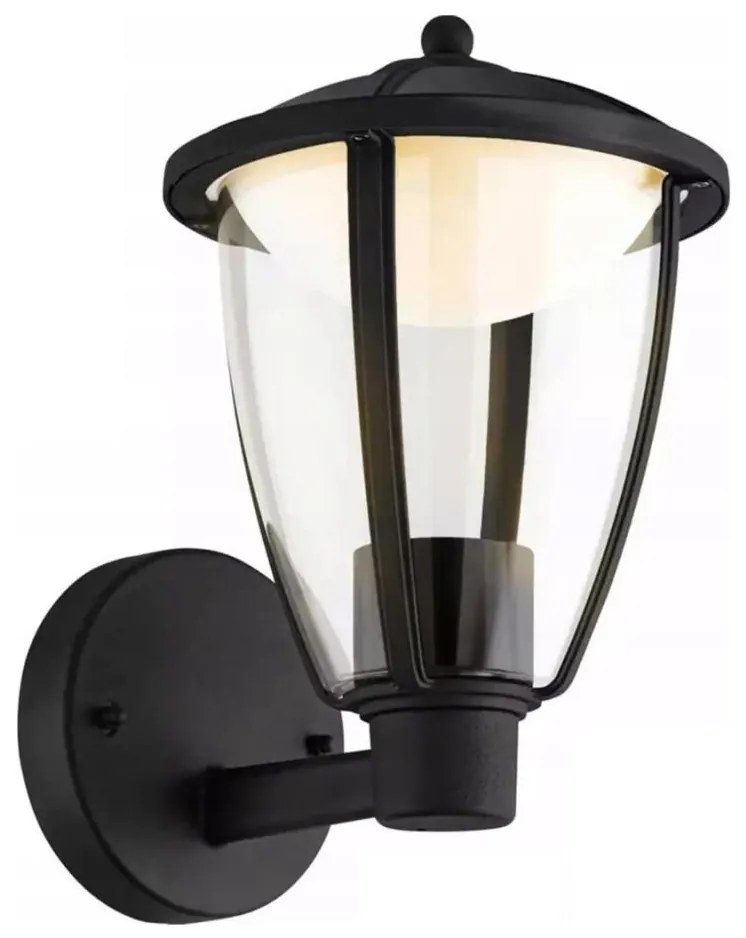Lampada LED da muro da esterno LED/6W/230V IP44 nero
