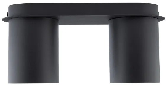 Plafoniera CREEP 2xGU10/25W/230V nera