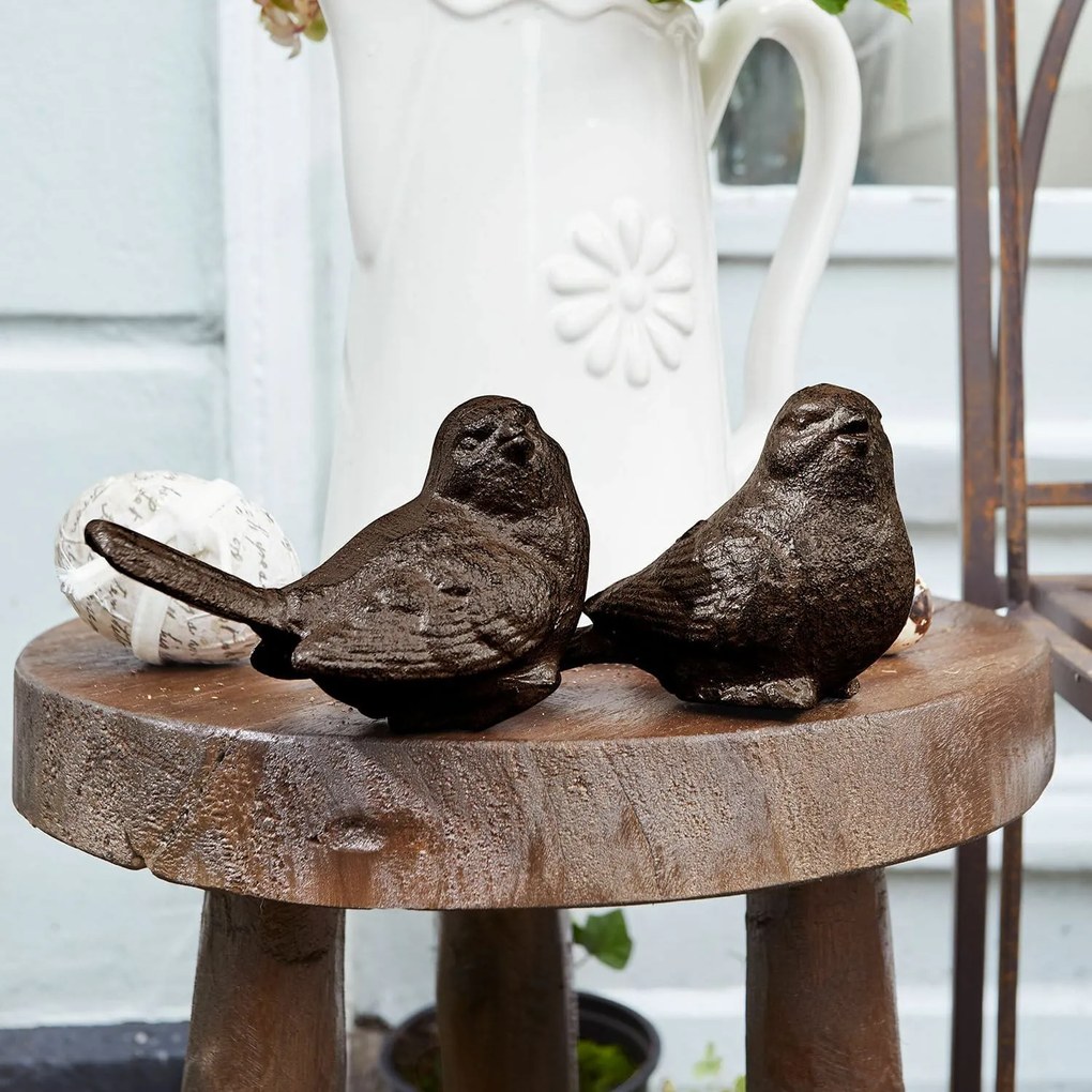 LOBERON Coppia di uccellini decorativi Birdy