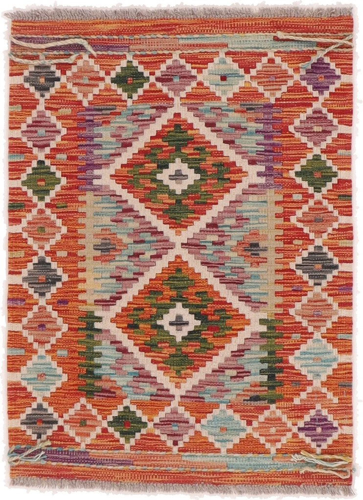 Kilim Tappeto orientale 80x60 (Afghanistan) Tessuto A Mano