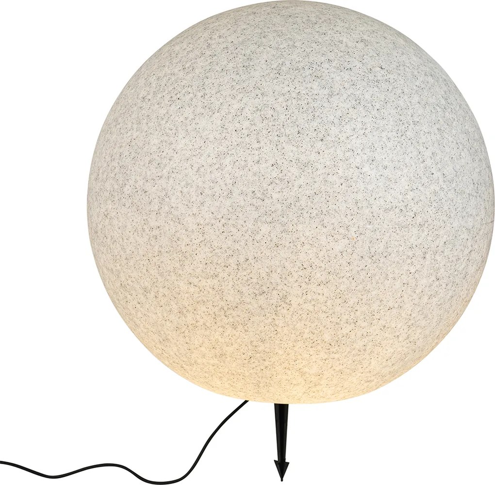 Lampada da esterno moderna grigia 77 cm IP65 - Nura