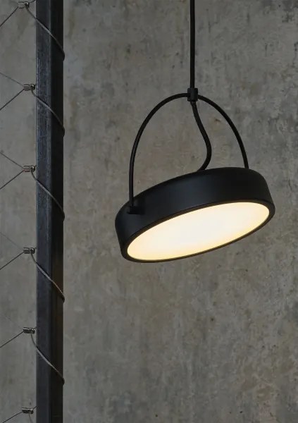 Osram - Lampadario LED a sospensione su cavo DECOR PUCK LED/12W/230V CRI 90 nero