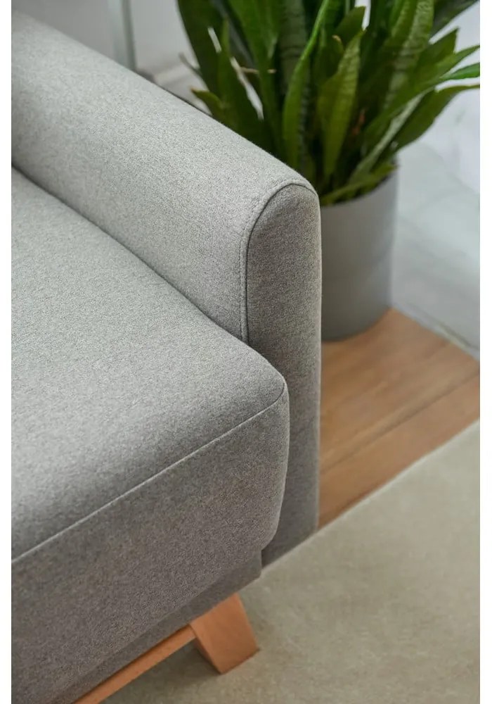 Divano letto ad angolo variabile grigio chiaro Pop - Bonami Selection