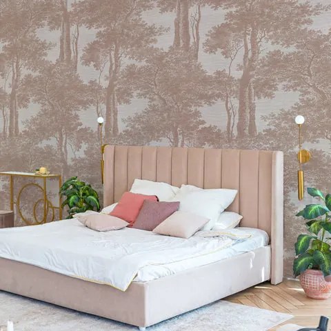 Carta da parati Vintage toile