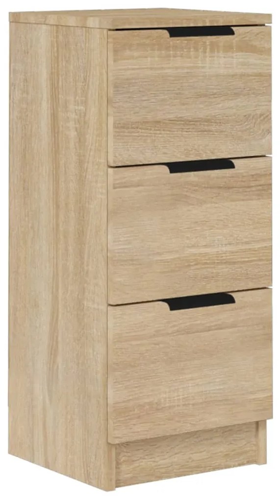 Credenza rovere sonoma 30x30x70 cm in legno multistrato