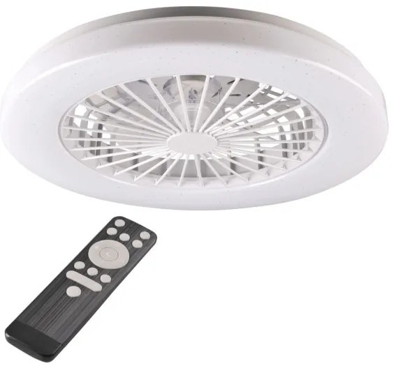 LED Plafoniera dimmerabile con ventilatore LIBYA LED/48W/230V 3000-6500K+RC