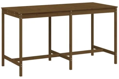 Tavolo da Giardino Miele 203,5x90x110cm Legno Massello di Pino