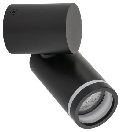 Faretto da parete JET SET 1xGU10/10W/230V nero