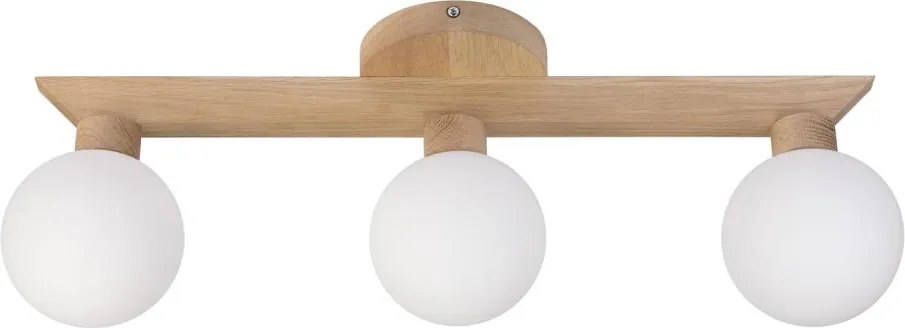 Plafoniera ANTONIO 3xG9/5W/230V rovere/bianco