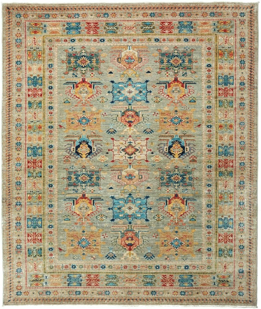 Kazak Tappeto orientale 240 x 210 (Pakistan) Annodato A Mano