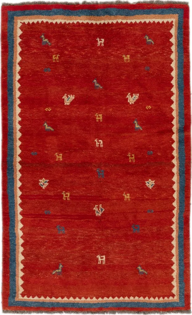 Gabbeh Tappeto 260 x 160 (Iran) Annodato A Mano