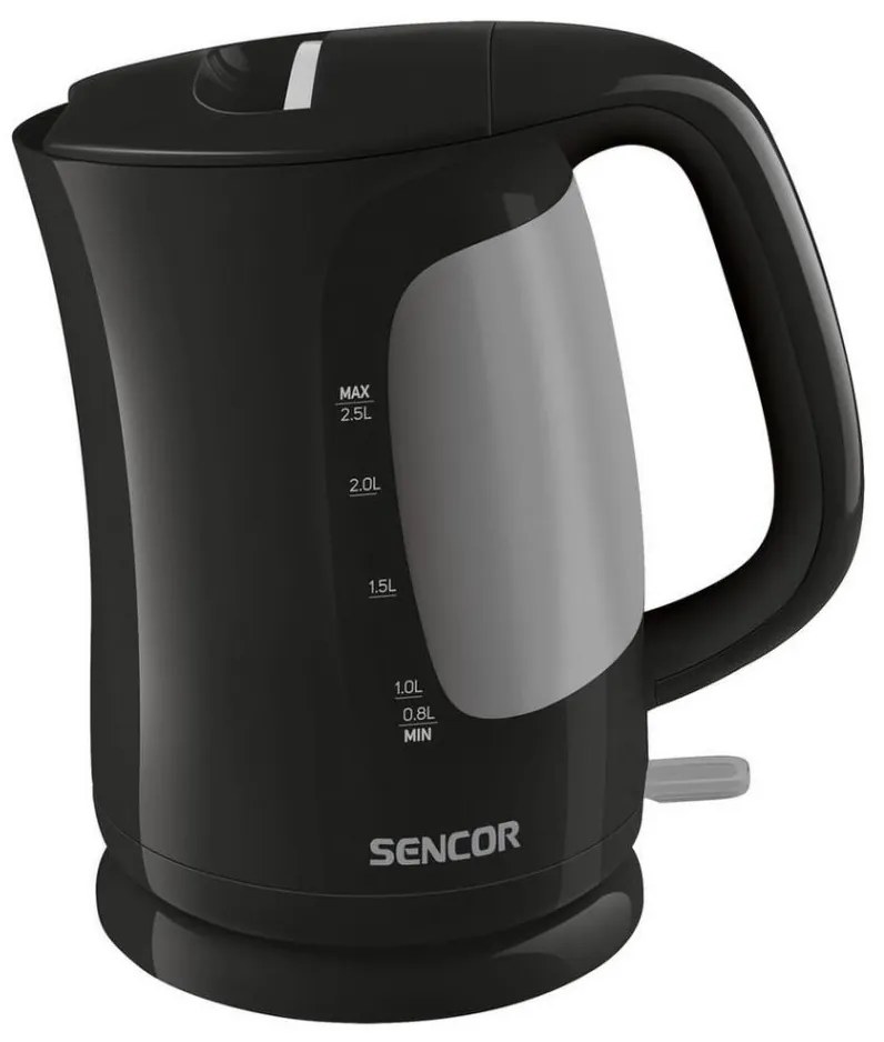 Sencor - Bollitore 2,5 l 2200W/230V nero