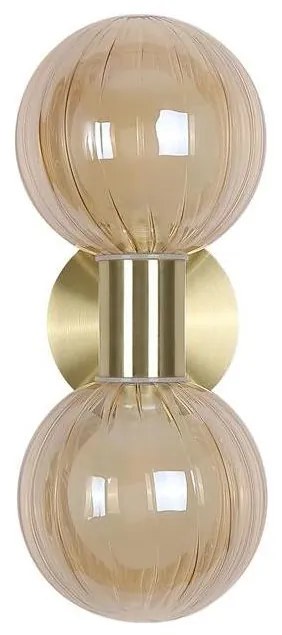 Searchlight 30507GO - Applique LUMINSPHERE 2xG9/7W/230V in ottone