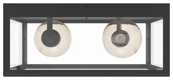 Eglo 49392 - Plafoniera CHARTERHOUSE 2xE27/60W/230V