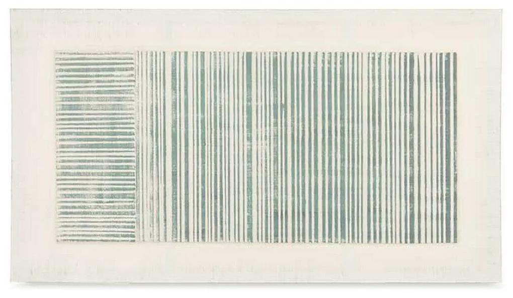 Tela Righe Con rilievo (110 x 60 x 2,5 cm) (2 Unità)