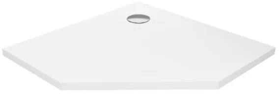 New Trendy Nex piatto doccia pentagonale 90x90 cm bianco B-0452