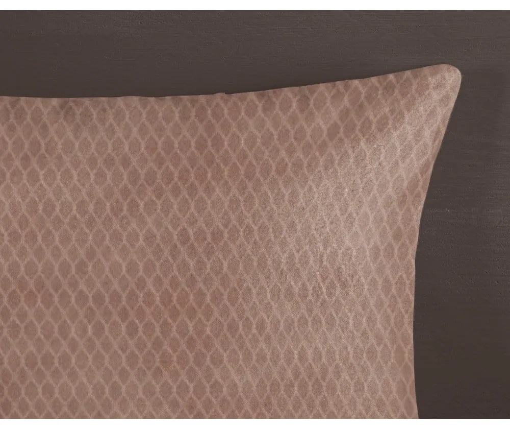 Biancheria da letto in flanella marrone per letto singolo 140x200 cm - HIP