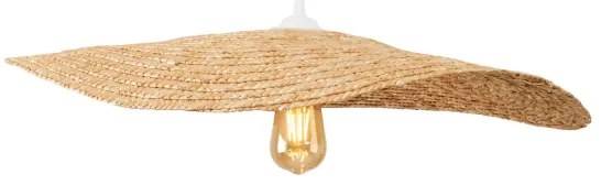 MAXLIGHT P0581 - Lampadario a sospensione con filo NAP 1xE27/15W/230V diametro 60 cm beige