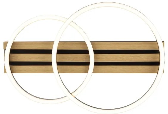 Brilliant - Plafoniera dimmerabile a LED CALMA LED/21W/230V, nero