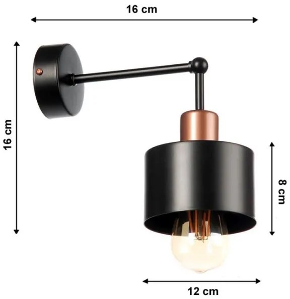 Applique BODO 1xE27/60W/230V