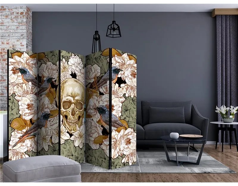 Paravento Among flowers II [Room Dividers]