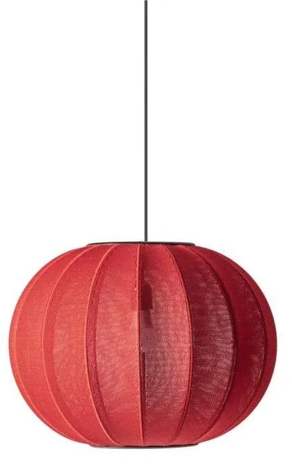 Made By Hand - Knit-Wit 45 Rotondo Lampada a Sospensione Maple Red Made By Hand