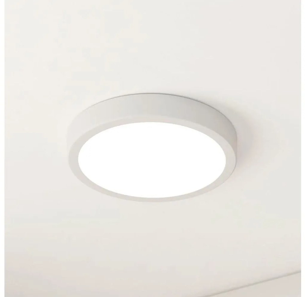 Eglo 900654 - Plafoniera da bagno LED FUEVA LED/17W/230V bianca IP44