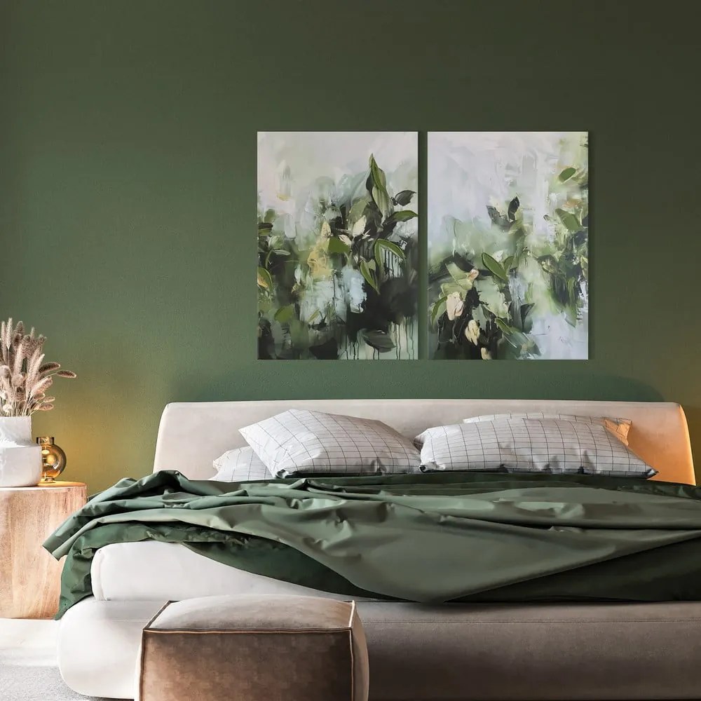 Set di quadri con elementi dipinti a mano 2 pz 50x70 cm Myrtle – Styler