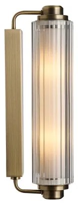 Nordlux - Illuminazione per specchio da bagno NIMAL 2xE14/25W/230V IP44 ottone