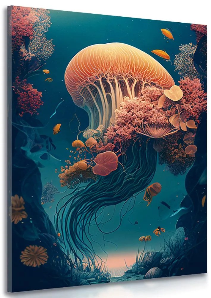 Quadro su tela – Medusa surrealista