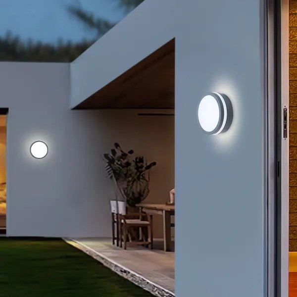 Brilagi - Lampada LED da esterno con sensore BENE LED/18W/230V Ø 22 cm IP54