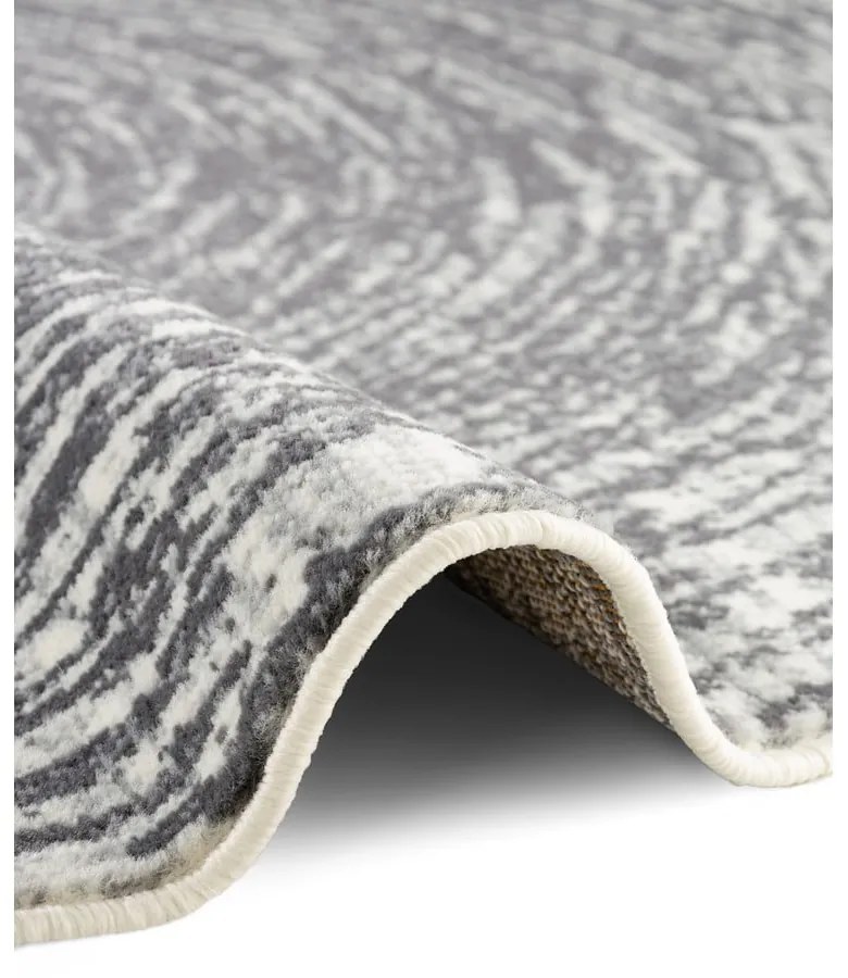 Tappeto rotondo grigio/color crema ø 160 cm Gloria Cavallo – Hanse Home