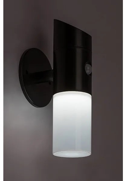 Rabalux 77030 - Lampada solare da parete LUTTO LED/1W/3,7V IP44 nera