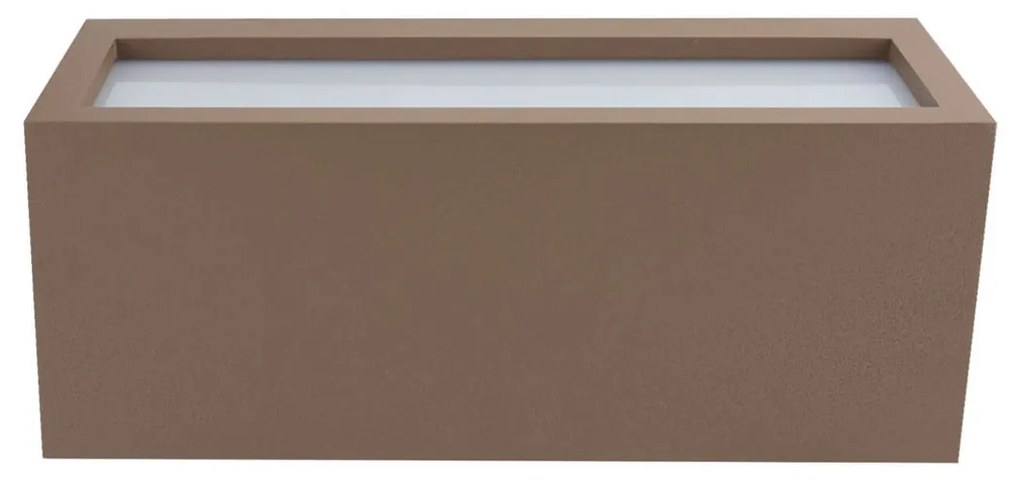 Applique Band Design - E27 Mattone (Ruggine - Corten) - Bidirezione