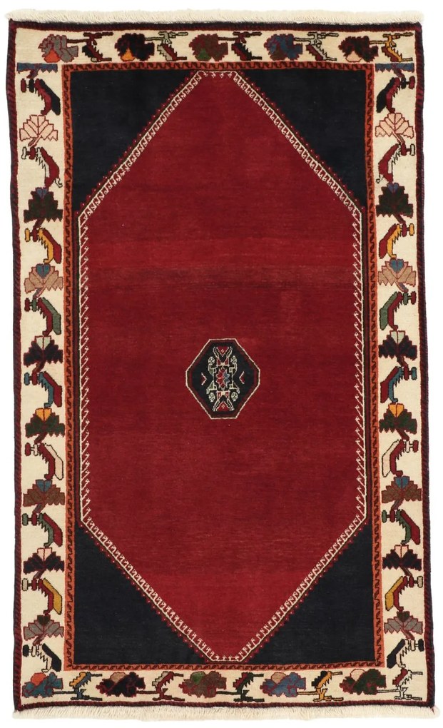 Gashghai Tappeto 150x90 (Iran) Annodato A Mano