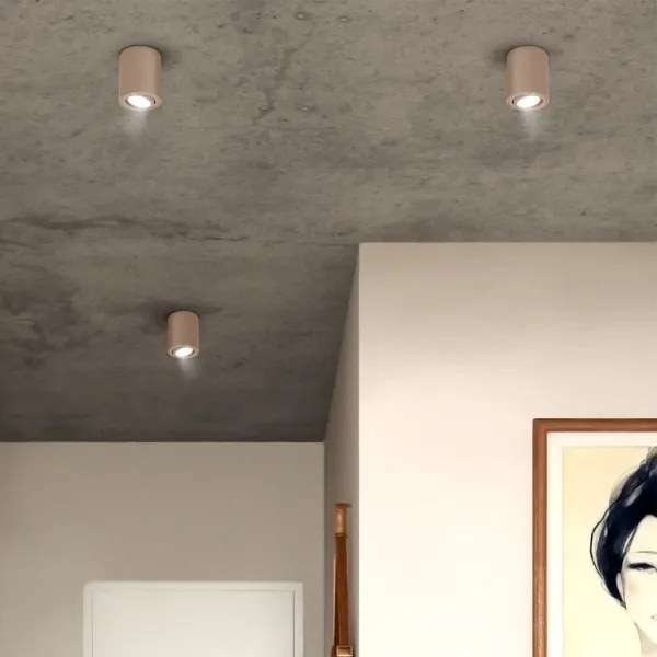 Brilagi - Faretto LED RGBW dimmerabile MIA 1xGU10/4,8W/230V 100x80 mm beige