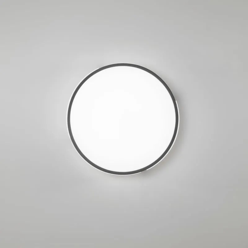 Plafoniera LED Pangea Ø 41 cm nero IP20 cct da bianco caldo a bianco freddo con regolazione di temperatura, 3520 lumen LUCE AMBIENTE DESIGN