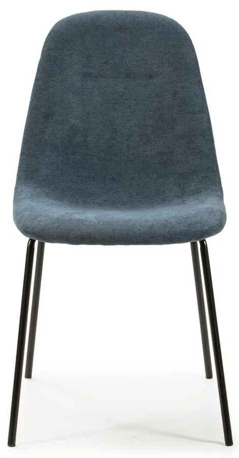 Set di sedie da pranzo blu 4 pz Renne - Marckeric