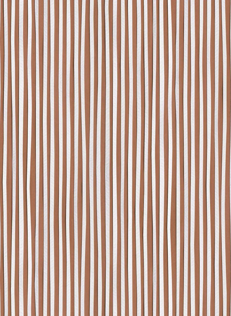 studio ditte Carta da parati Stripes / Strepen - Caramel / Karamel