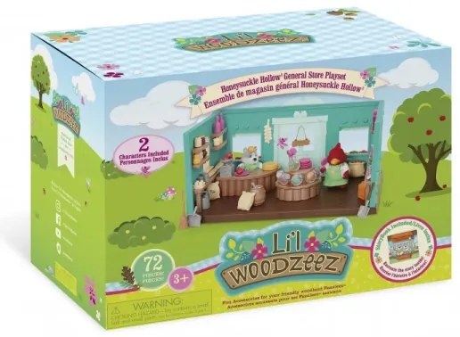 Li'l Woodzeez - Set di giocattoli negozio di alimentari