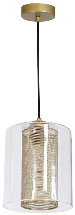 Lampadario ELDA 1xE27/60W/230V oro