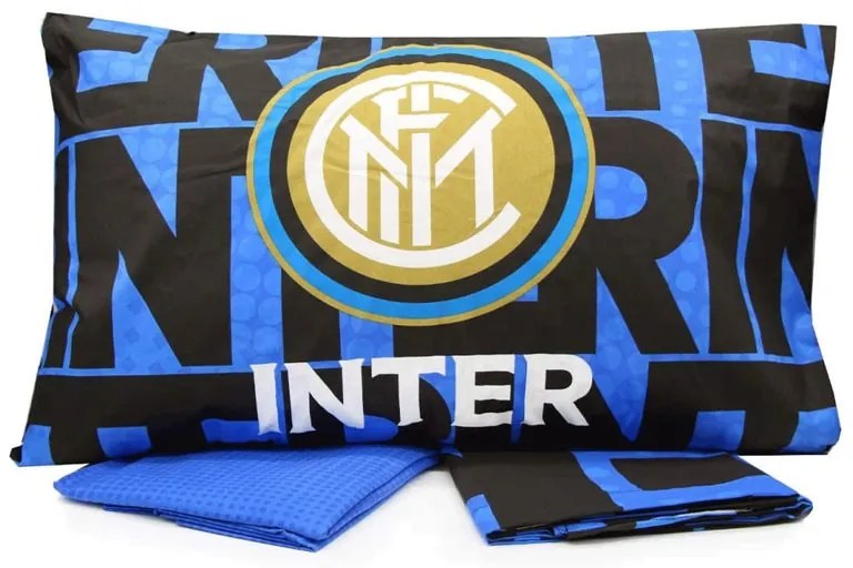 Completo Lenzuola F.C. Inter Ufficiale Singolo Una Piazza Dimensioni e Misure Singolo