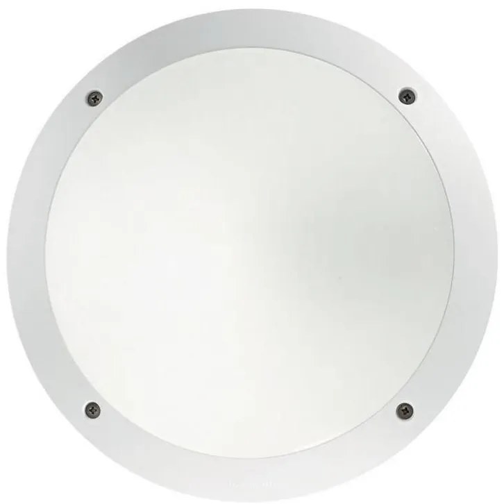 Ideal Lux - Plafoniera da esterno 1xE27/23W/230V bianco