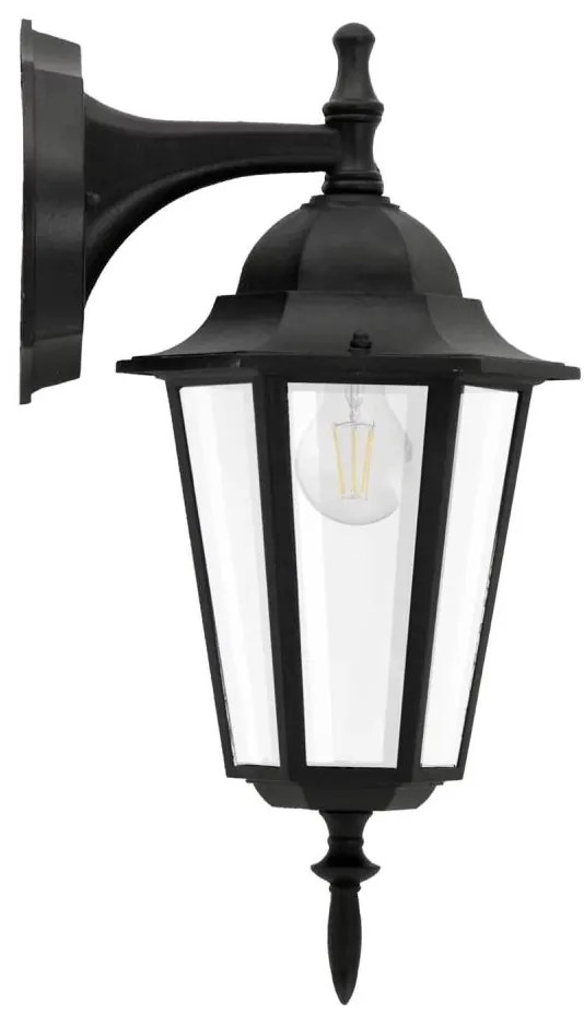 Applique da esterno 1xE27/20W/230V IP43 nero