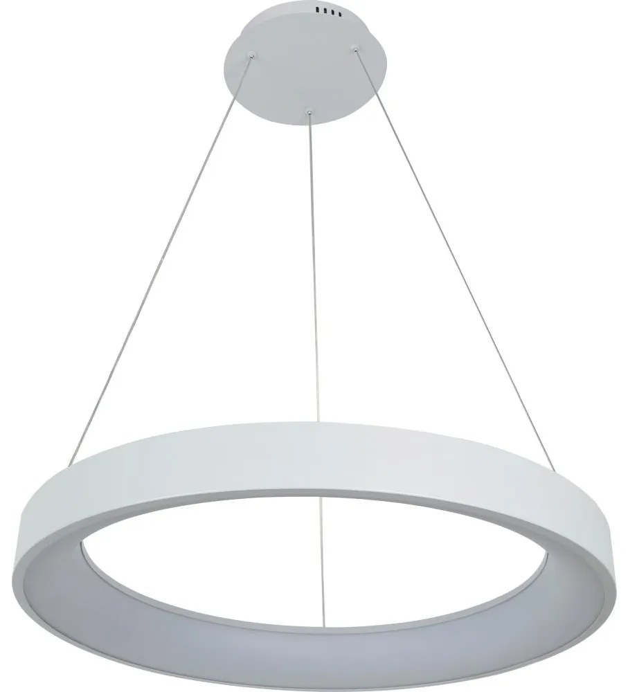 Brilagi - Lampadario dimmerabile a sospensione su cavo FALCON II LED/99W/230V Ø 60 cm bianco + telecomando