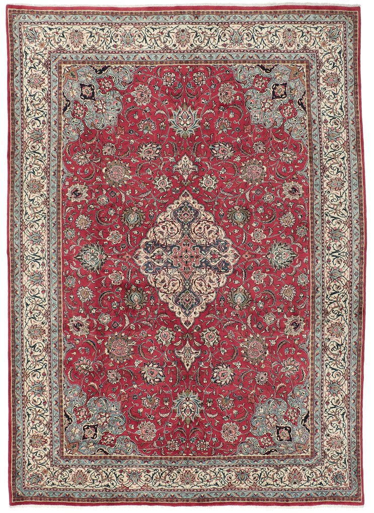 Sarouk Tappeto 380 x 270 (Iran) Annodato A Mano