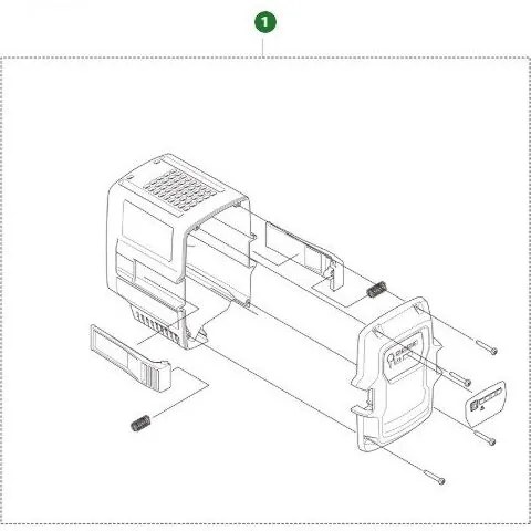 Kit Guscio Batteria 538994401 Originale Husqvarna