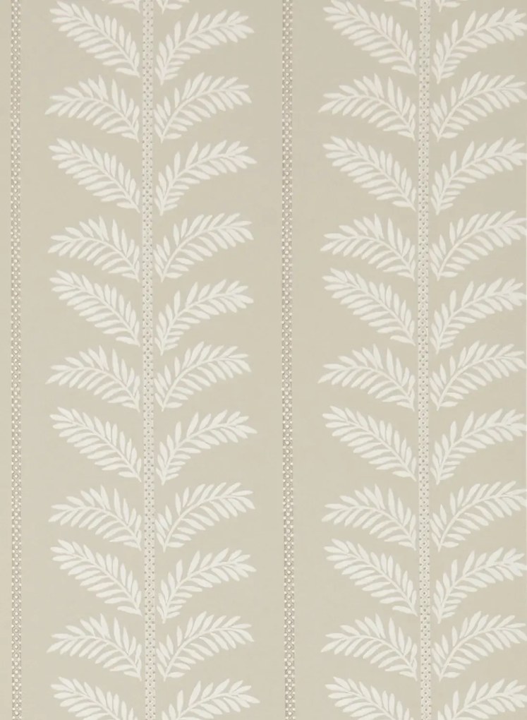 Nina Campbell Tapete Plumier - Stone/ Ivory